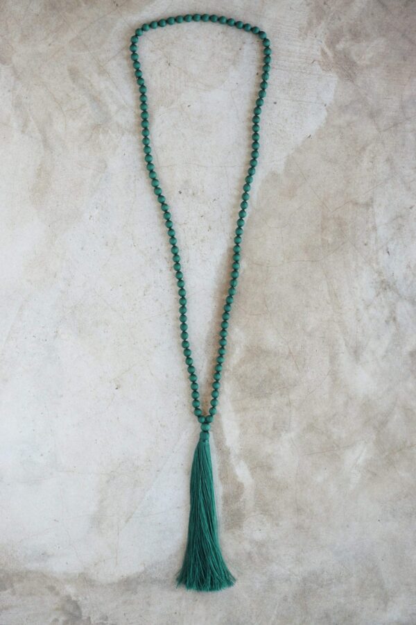TASSEL Collier /Forest Green - L.Loubatières – Image 2