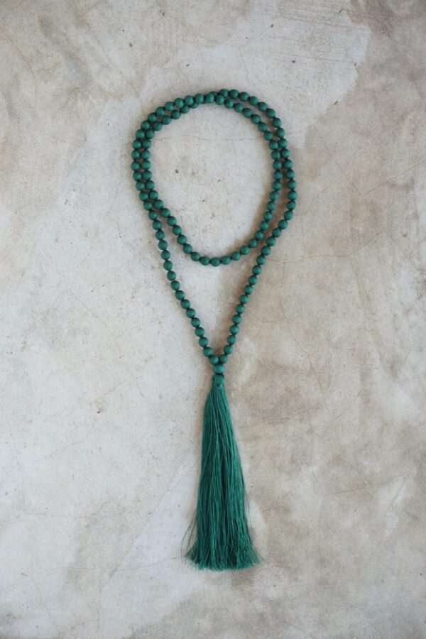 TASSEL Collier /Forest Green - L.Loubatières